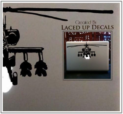 AH-64 מדבקות ויניל מחשב נייד AHACHA