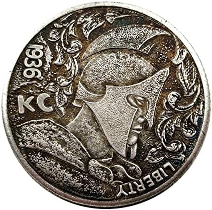 מטבעות חרוטים מטבעות נדדים אמריקאים מטבעות לוחמי ספרטן מטבעות זיכרון ג'רוואן הרביעי מטבעות וינטג 'מובלטים