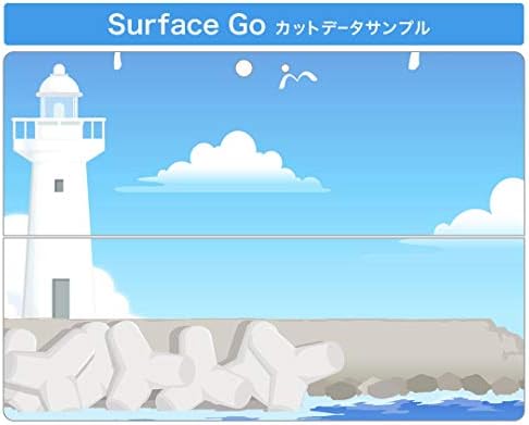 כיסוי מדבקות Igsticker עבור Microsoft Surface Go/Go 2 אולטרה דק מגן מדבקת גוף עורות 001420 ציפורי ים מגדלור