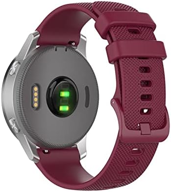 רצועת שורש כף היד AXTI 20 ממ עבור Ticwatch E עבור Garmin Venu for Forerunner 645 Silicone Smartwatch Bandband