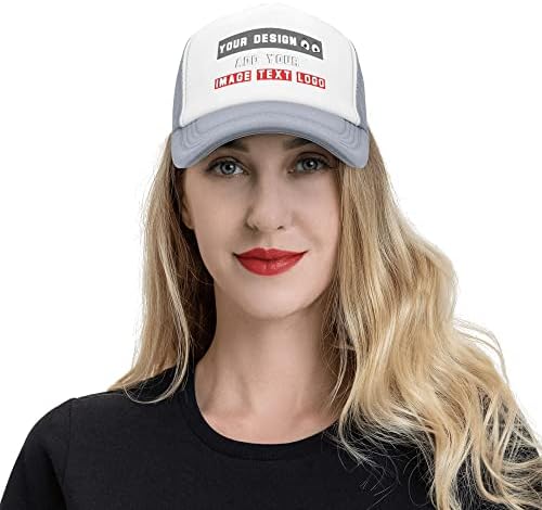 סיטונאי מותאם אישית כובע מותאם אישית טקסט / לוגו אישית כובע לגברים נשים נהג משאית כובע