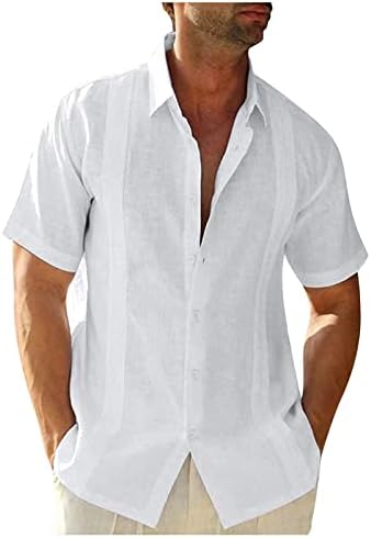 גברים קצרים עם שרוול קצר חוף, חולצה הוואי כפתור מזדמן למטה חולצות שרוול קצר מסיבת חוף חוף חולצה טרופית