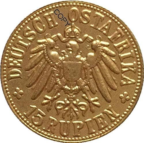 מטבע אתגר גרמני 1916 15 רופיין מטבע עותק