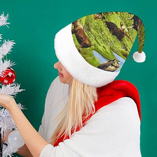 איילים חג המולד כובע אישית סנטה כובע מצחיק חג המולד קישוטים
