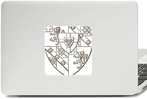 דפוס איור של מגן אריה באק דפוס הדבקה מדבקה ויניל מדבקת מחשב נייד מחשב מחשב מחשב