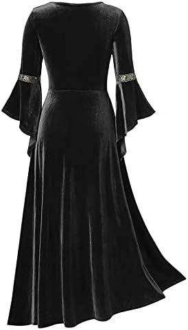 נשים רנסנס ימי הביניים שמלה,נשים של בציר גותי שמלות ליל כל הקדושים קוספליי המפלגה שמלת תחרה עד רטרו אירי שמלה