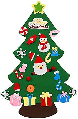 קישוטי עץ חלון חג המולד לעץ חג המולד סט ילדים חג המולד הביתה גבישים ברורים