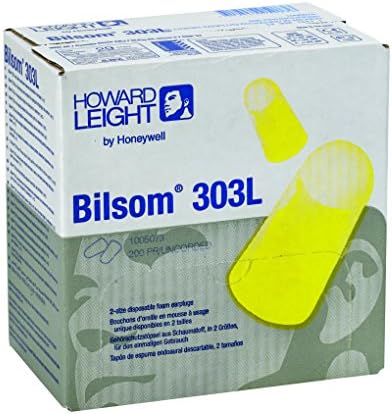 BILSOM 1005073 BILSOM 303L תקע הגנה על אוזן 33 DB 200 זוג