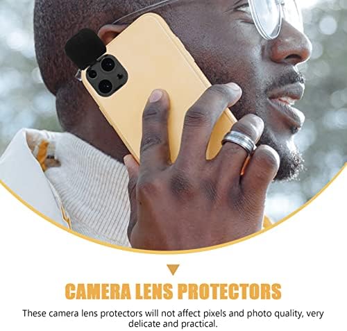 Gatuida 2PCS כיסוי מצלמת רשת מחוון טלפון טלפון כיסוי טלפון סלולרי טלפון סלולרי כיסוי מצלמה קדמית חוסם מצלמות פרטיות כיסוי מצלמה תואם חמוד ל -13