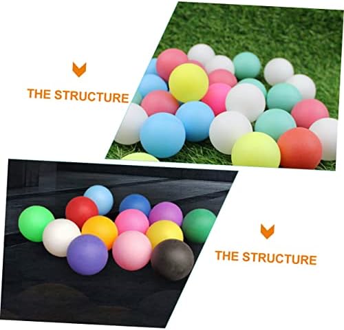 טניס טניס שולחן צבע 30 PCS לילדים כדורי פונג מפלסטיק כדורי טניס כדורי הגרלה כדורי הגרלה משחק כדורי הגרלה כדורי הגרלה צבעוניים כדורי בר.