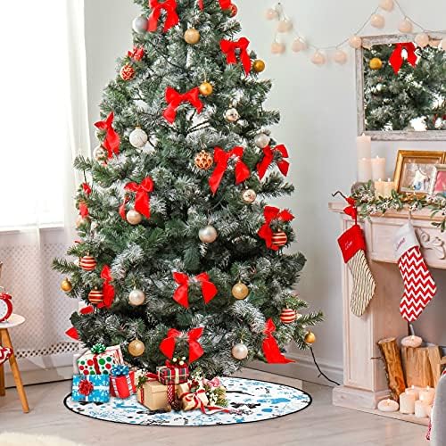 מחצלת מעמד עץ חג המולד לחג המולד של Xigua חמוד חמוד 28.3 אינץ