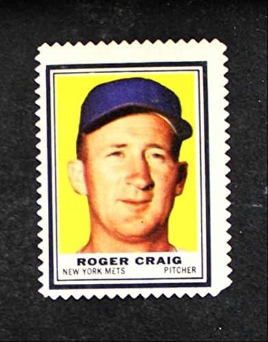 1962 Topps Roger Craig New York Mets Ex Mets
