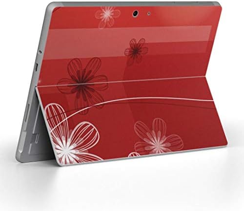 כיסוי מדבקות Igsticker עבור Microsoft Surface Go/Go 2 עורות מדבקת גוף מגן דק במיוחד 001327 דפוס פרחים