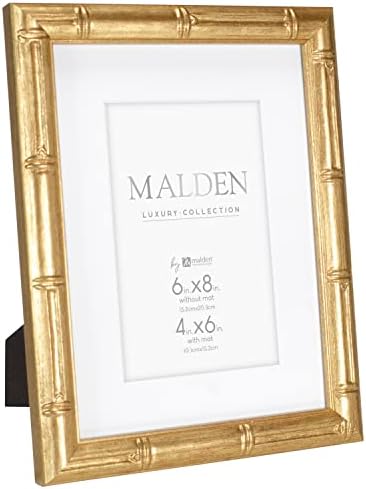 עיצובים בינלאומיים של מלדן 4x6 במבוק זהב מוזה
