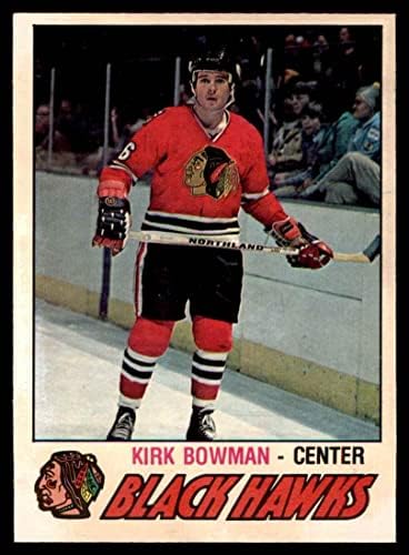 1977 O-Pee-Chee 309 Kirk Bowman Chicago Blackhawks NM Blackhawks