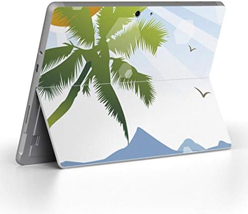 כיסוי מדבקות Igsticker עבור Microsoft Surface Go/Go 2 אולטרה דק מגן מדבקת גוף עורות 001381 דרום כפרי טרופי ים