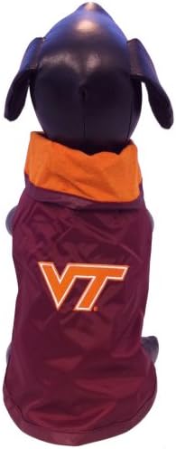 NCAA וירג'יניה טק הוקי כל כלב מגן עמיד למזג אוויר בגדי לבגדים חיצוניים