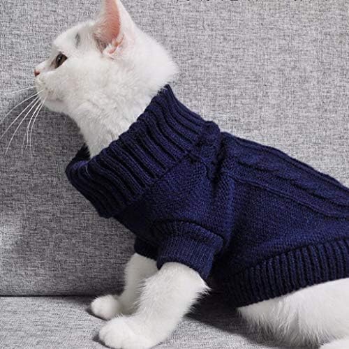 מעילי גור הונפרד וסוודרים מעיל כלבלב חתול מחמד לחתול סוודר קטן ז'קט חורף בגדי חיות מחמד בגדים כלבי בגדים
