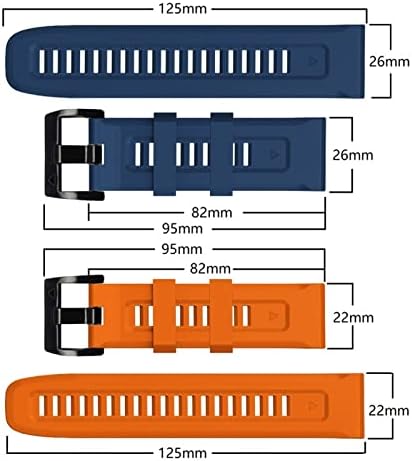 Bandkit עבור Garmin Fenix ​​7 7x 6x 5x Watchband 22 צמיד 26 ממ עבור fenix 6 Pro 5 פלוס אבזם רצועות שורש כף היד החלפה מהירה של אבזם