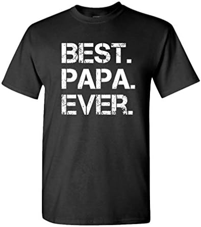 אבות יום הטוב ביותר אבא אי פעם מצחיק מתנת בדיחה-גברים של כותנה חולצה