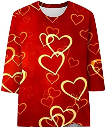 חג האהבה חולצות נשים האהבה גרפי חולצה חג האהבה שמחה חולצות ולנטיין חולצות בגדים
