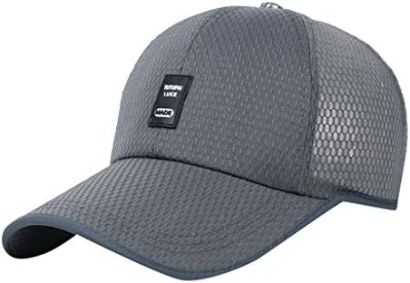 כובעי בייסבול יוניסקס רגילים שוטפים משאית ספורט כובע קלות הגנה על שמש ספורט כובעי בייסבול לגברים נשים