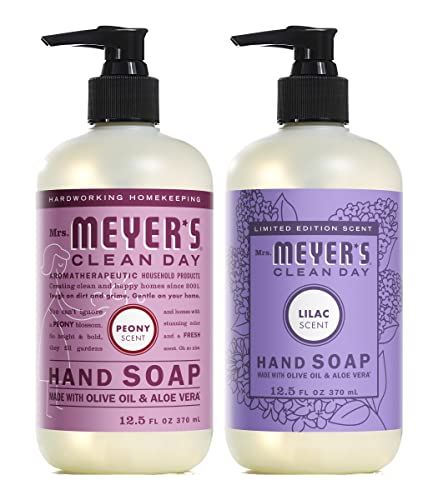 חבילת סבון ידיים נקייה של גברת מאייר, 1 אדמונית, 1 לילך, 2 קראט