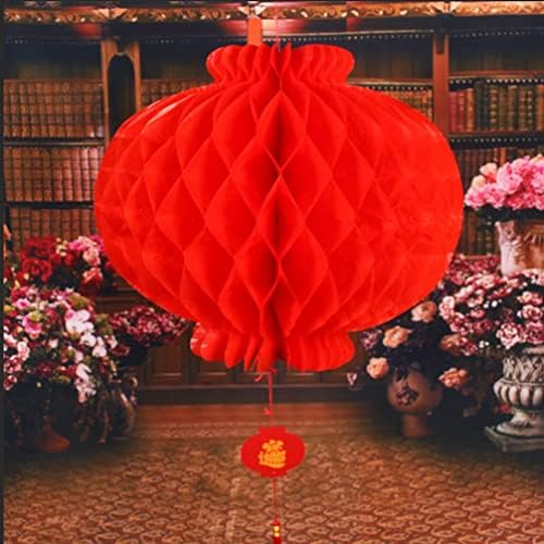 30 חלקים פנסים סיניים נייר אדום נייר פסטיבל פסטיבל חגיגה לקישוט לשנה החדשה פסטיבל אביב מסעדת חתונה וציוד עיצוב ביתי