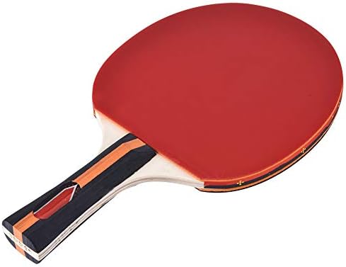DAKPEAK 2 PCS שולחן מקצועי טניס אימוני עטלפים מחבטי פינג פונג מוגדרים עם תיק נייד ו -3 כדורים